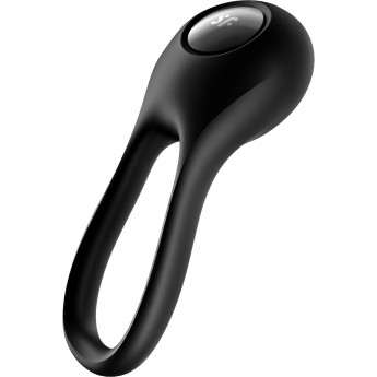 Эрекционное кольцо на пенис SATISFYER MAJESTIC DUO чёрный Эрекционное кольцо на пенис SATISFYER MAJESTIC DUO чёрный