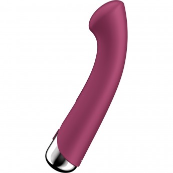 Вибратор для точки G с ротацией SATISFYER SPINNING G-SPOT 1 бордовый Вибратор для точки G с ротацией SATISFYER SPINNING G-SPOT 1 бордовый