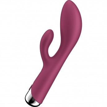 Вибратор-кролик с ротацией SATISFYER SPINNING RABBIT 1 бордовый Вибратор-кролик с ротацией SATISFYER SPINNING RABBIT 1 бордовый